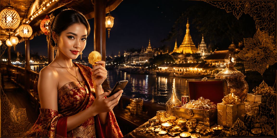 မော်လမြိုင်တွင် ၂D လော့ထရီကစားနေသော လူငယ်များ
